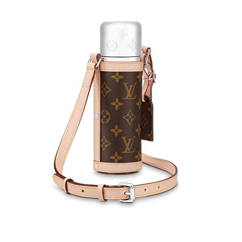 Flask Holder Monogram Canvas 